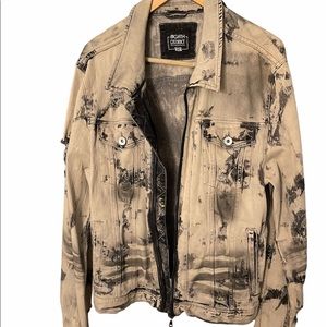 Vintage Distressed Jean Jacket by 8ighth Dstrkt